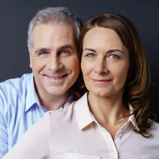 Dale and Karen at home